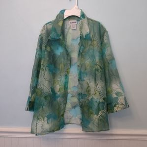 Bon Worth sheer top💚